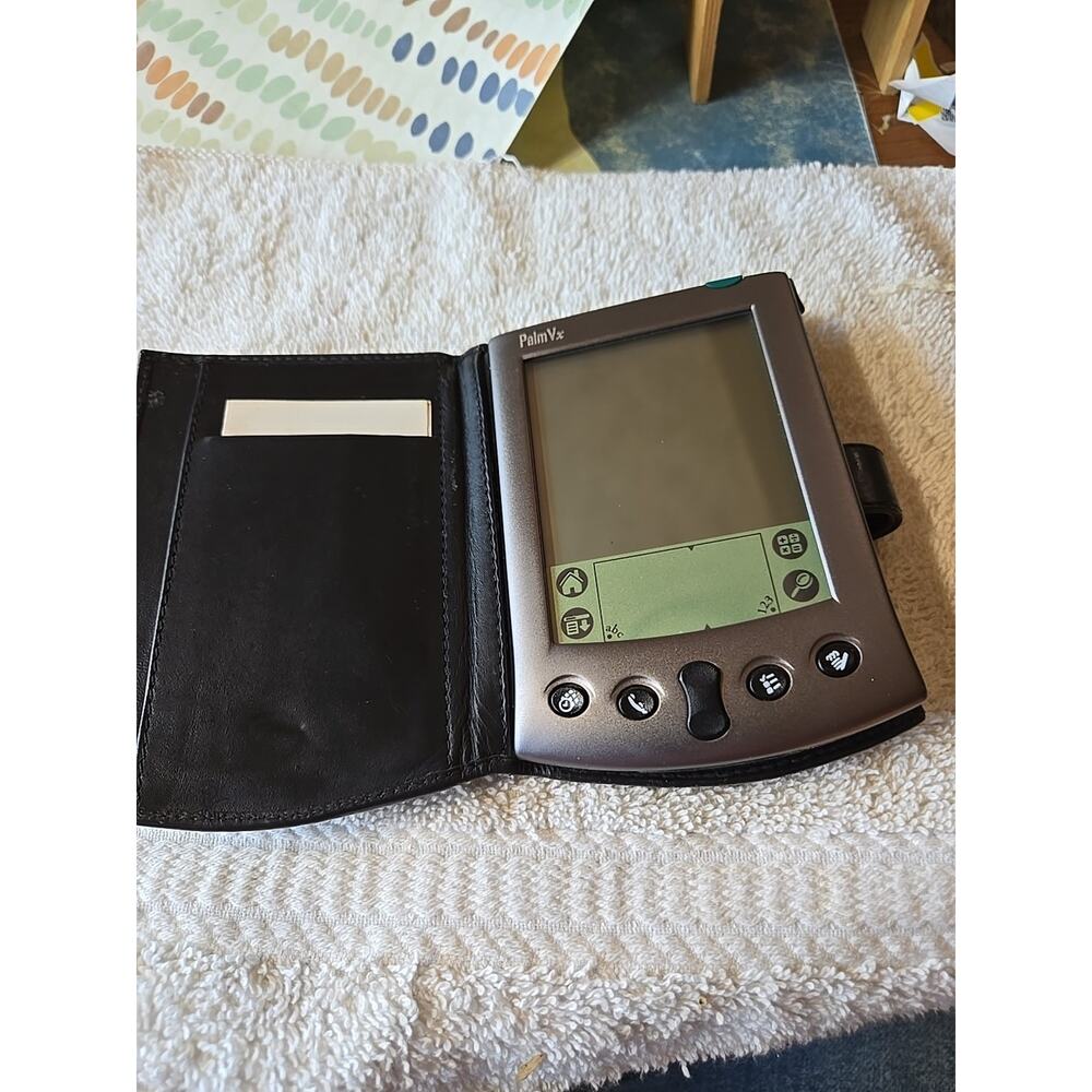 Palm Pilot Vx Handheld PDA Pocket PC with Case - UNTESTED